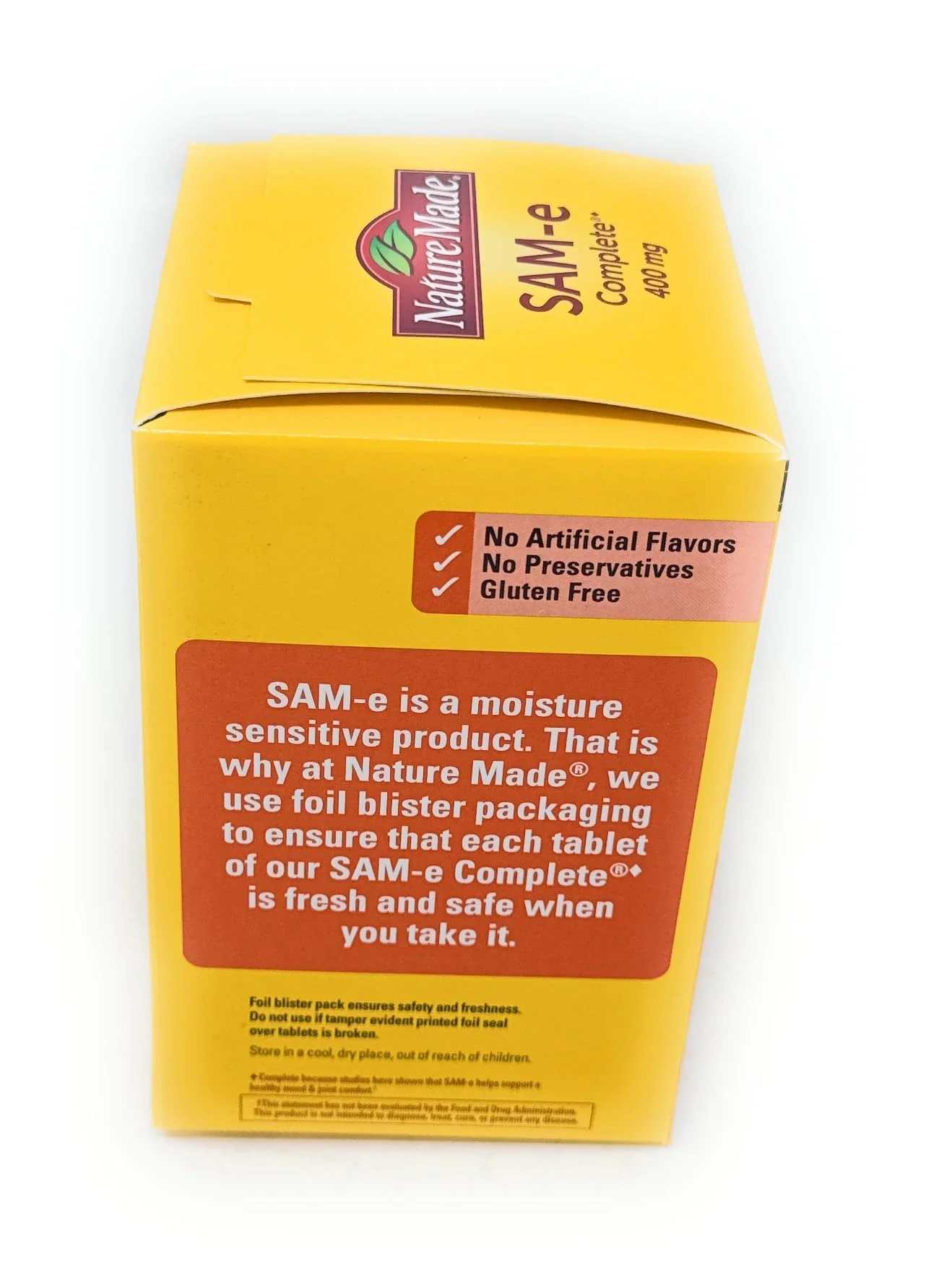 Nature Made SAM-e Complete 400 mg. Tablet (Helps Support Healthy Mood & Joint Comfort) 60 Count - Image 9