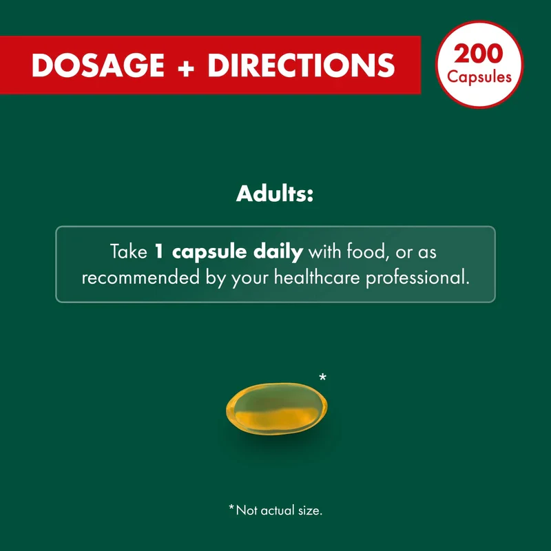 Nature's Own Vitamin D 1000IU Capsules 200 - Aids Calcium Absorption - Supports healthy Immune System Function, Bone health, Muscle Strength in the Elderly, & Muscle Function - High Strength - Image 7