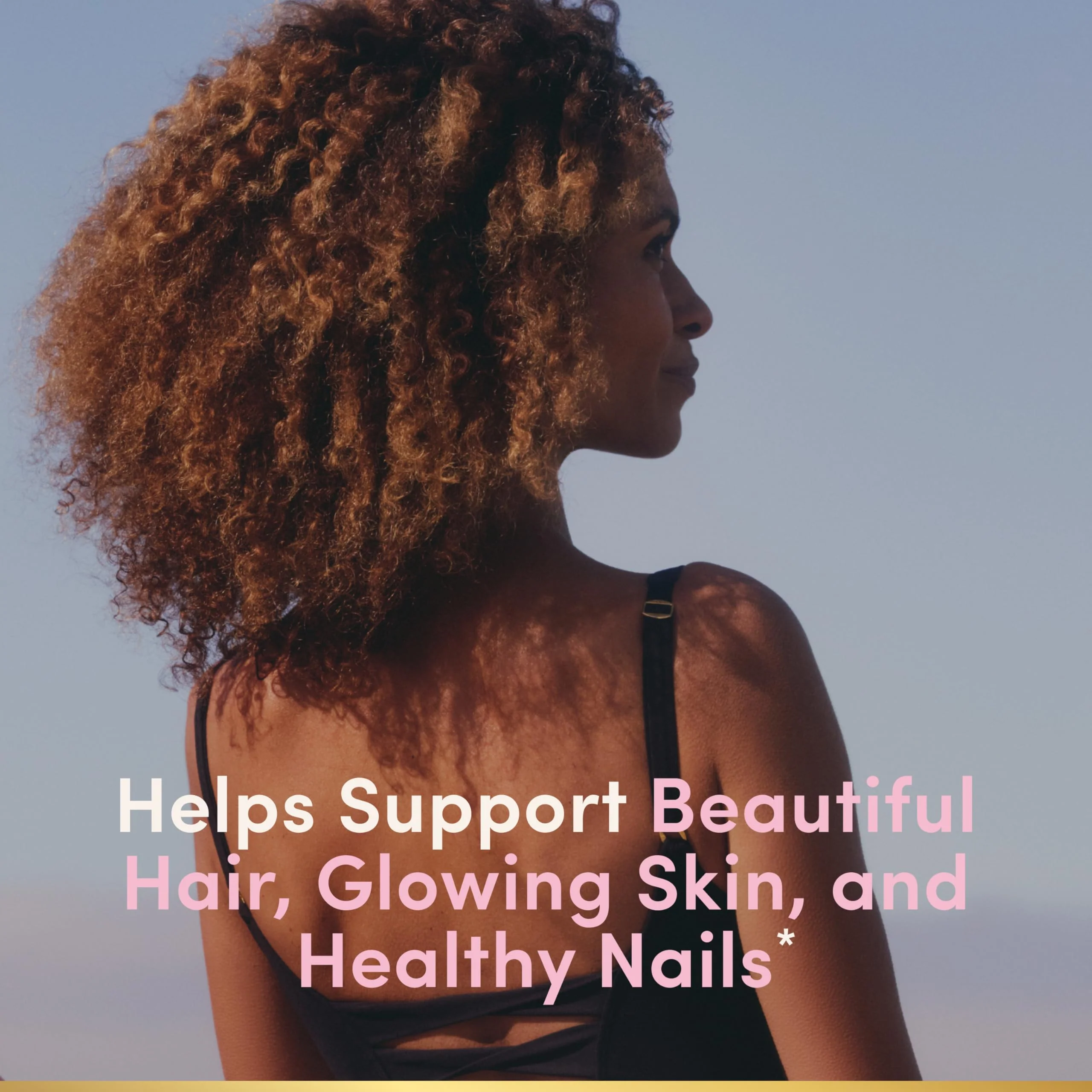 Nature's Bounty Optimal Solutions Hair, Skin and Nails Pectin Gummies, 2500 mcg Biotin Per Serving, No Stick Gummy, Vegetarian Formula, Strawberry Flavor, 200 count, 100 Total Servings - Image 8