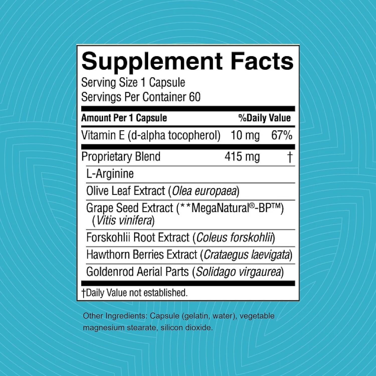 Nature's Sunshine Blood Pressurex 60 Capsules - Image 3