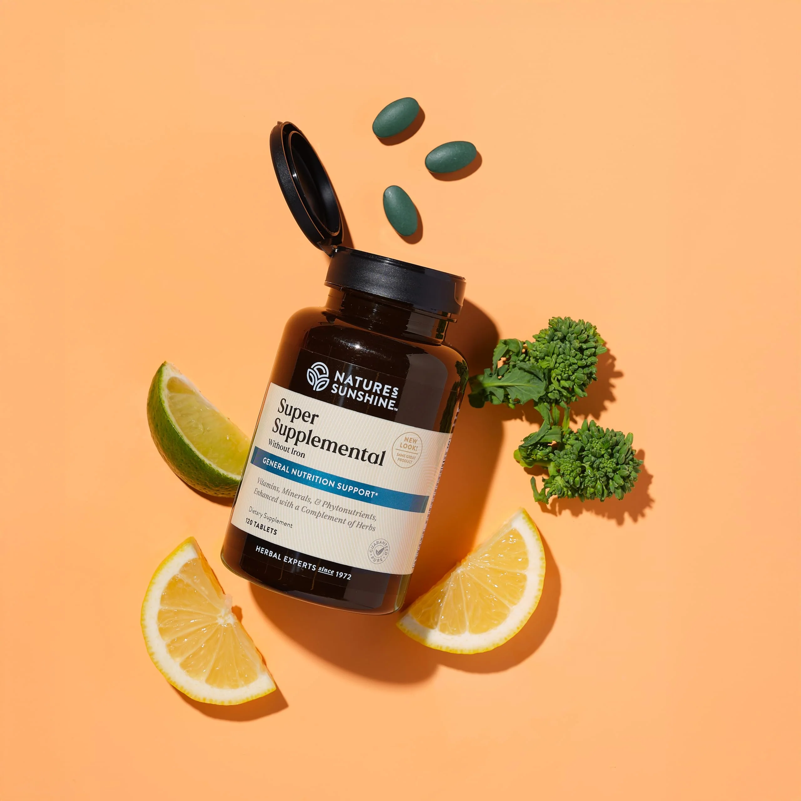 Nature's Sunshine Super Supplemental w/o Iron: Complete Multivitamin with Minerals, Antioxidants & More for Nutritional Gaps, Overall Health, Immune & Energy Support. 120 Tabs - Image 4