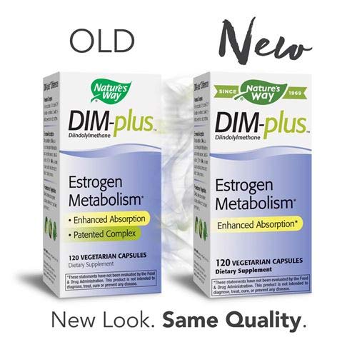 Nature's Way Dim-Plus, Diindolylmethane Vegetarian Capsules, 120-Count (Packaging May Vary), Pack of 2 - Image 8