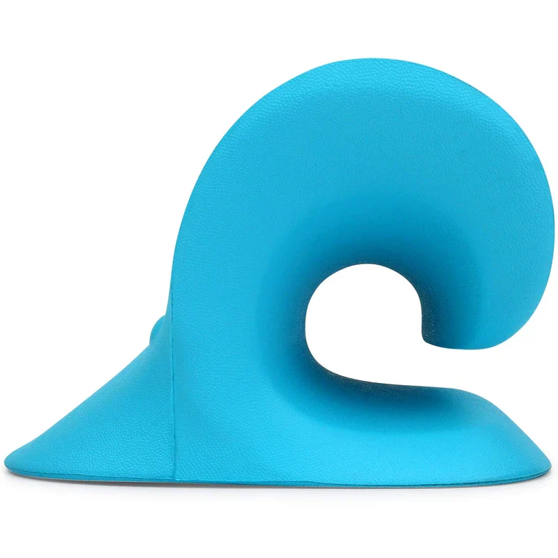 RESTCLOUD Neck and Shoulder Relaxer, Cervical Traction Device for TMJ Pain Relief and Cervical Spine Alignment, Chiropractic Pillow Neck Stretcher (Blue) - Image 4