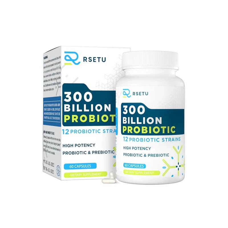 Negima Active Probiotics for Women & Men, Beneficial Daily Health Care - 300 Billion CFU Probiotic, 60 Capsules Per Pack -129 - Image 2