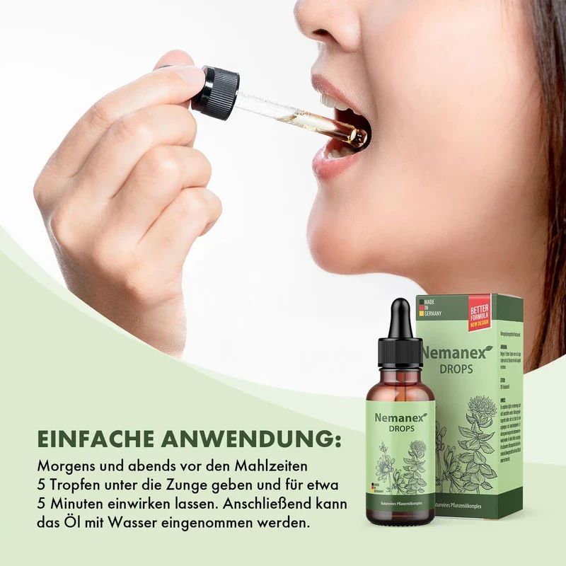 NEMANEX With high-quality ingredients, support for the body, 30 ml capacity, 3 x - Image 3
