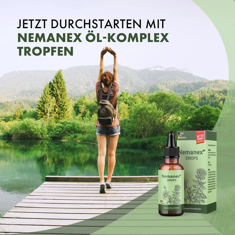 NEMANEX With high-quality ingredients, support for the body, 30 ml capacity, 3 x - Image 5