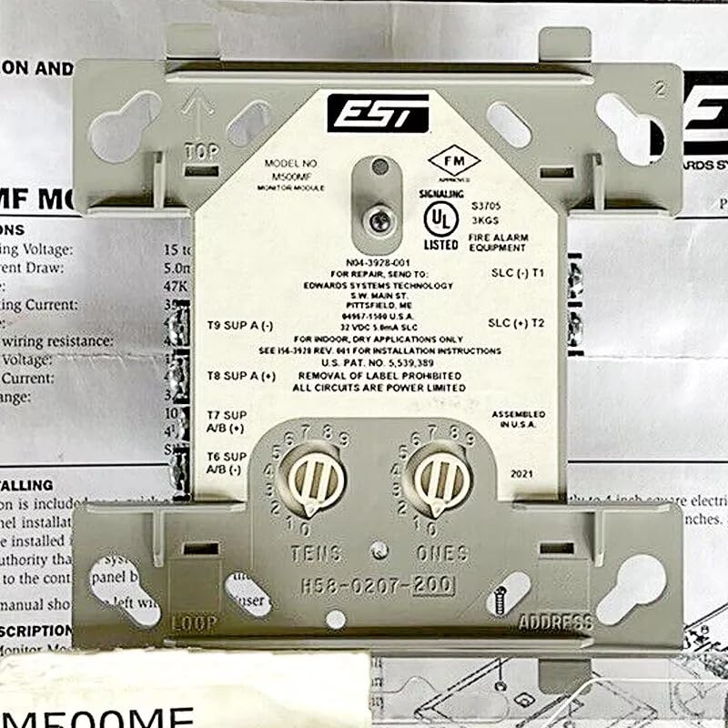 New EST M500MF Monitor Module New Version - Image 2