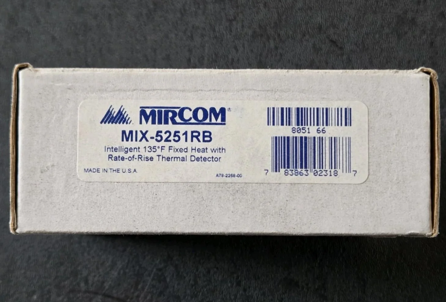 New MIRCOM MIX-5251RB Intelligent Heat Thermal Detector - Image 4