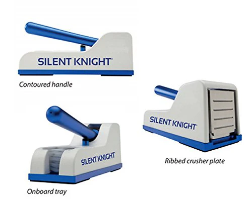 New Silent Knight Pill Crusher + 100 Free Pouches - Image 2