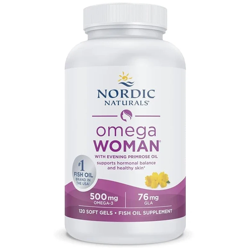 Nordic Naturals Omega Women 500mg Soft Gels 120