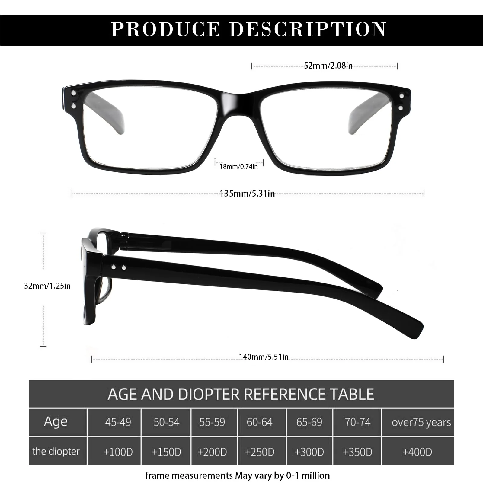 NORPERWIS Reading Glasses 6 Pairs Quality Readers Spring Hinge Glasses for Reading for Men and Women (6 Pack Mix Color -3, 1.25) - Image 7