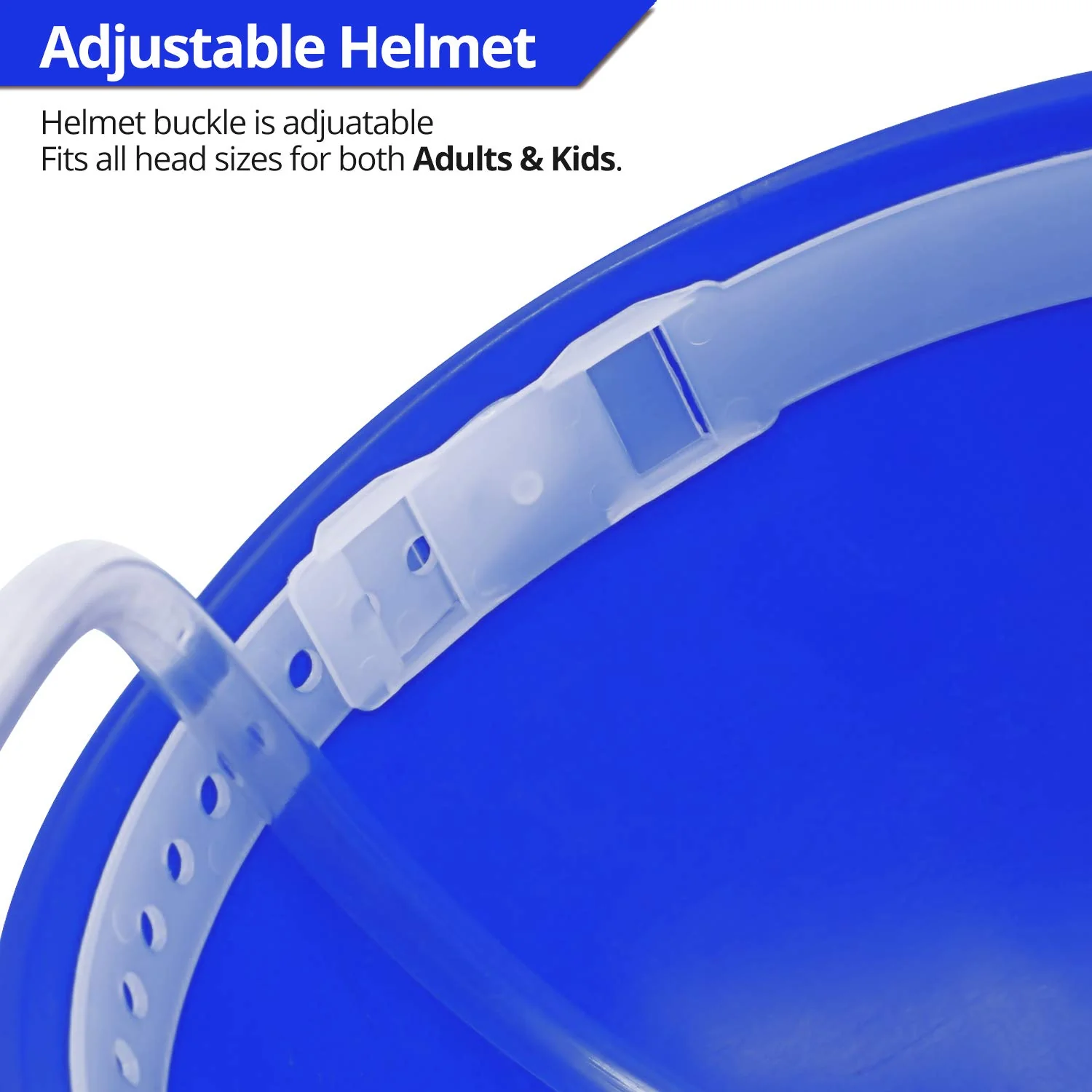 Novelty Place Drinking Helmet - Adjustable Can Holder Cap Drinker Favor Hat - Straw for Beer Soda - Party Fun Beverage Gadgets(Blue) - Image 6