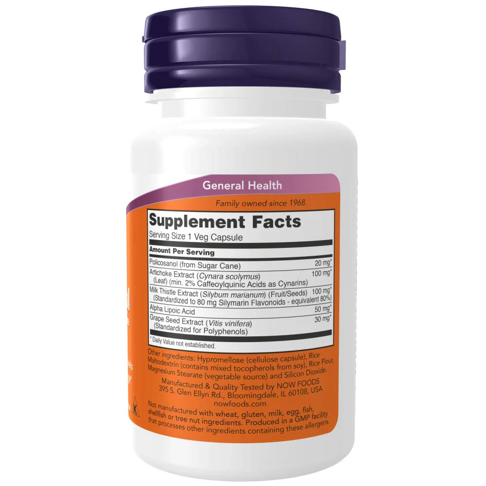 Now Foods Policosanol Double Strength, 90 Vegetable Capsule (Pack of 2) - Image 8