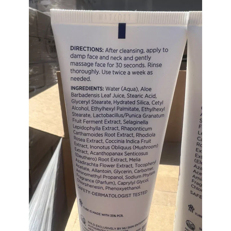 Nuskin Nu Skin Nuskin 6pk Day Creamy Hydrating Masque Nourishing Treatment 3.4oz 100ml - Image 3