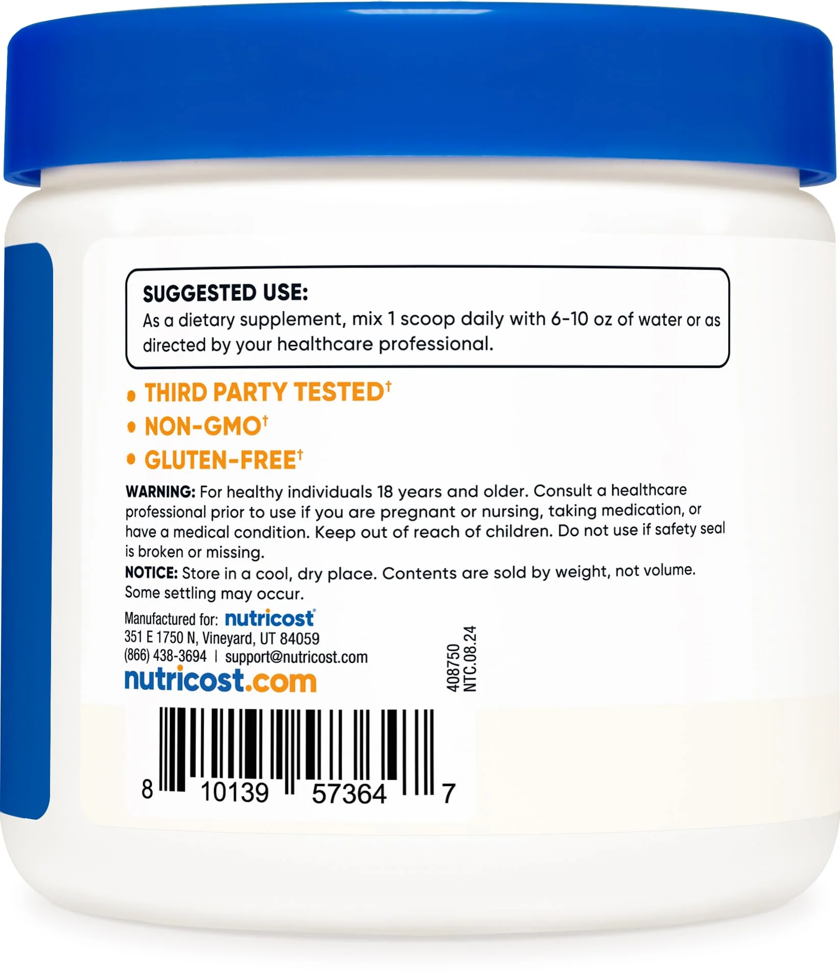 Nutricost D-Ribose Powder (250 Grams) - Image 4