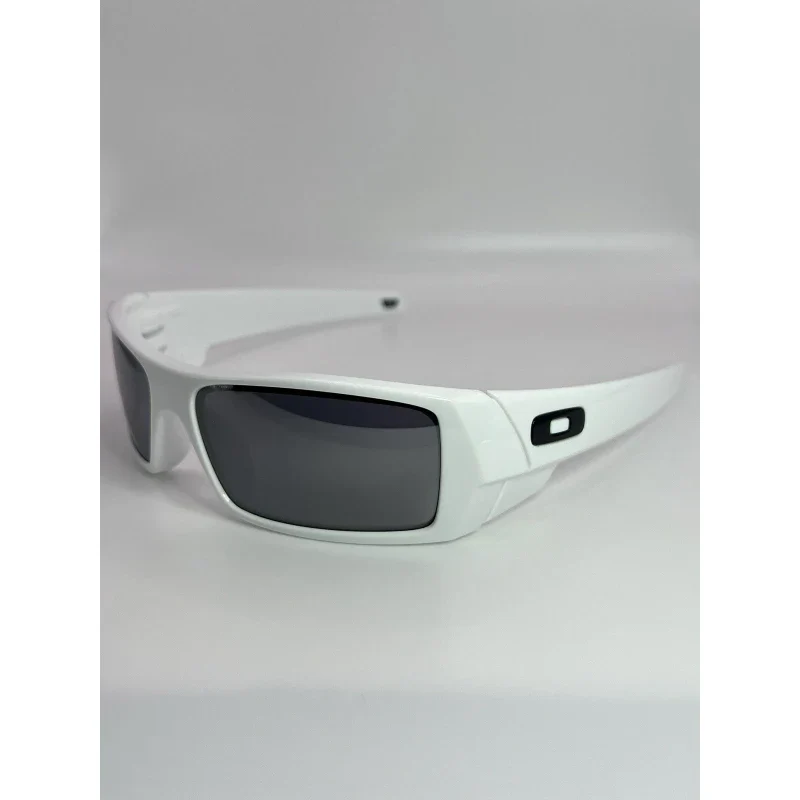 OAKLEY AUTHENTIC CUSTOM GASCAN WHITE FRAME/ BLACK IRIDIUM LENSE