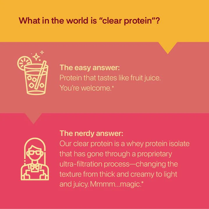 Oath Nutrition Clear Whey Isolate Protein Powder, Coconut Colada, 20g Complete Protein per Serving, No Added Sugar, Grass-Fed, 21 Servings - Image 4