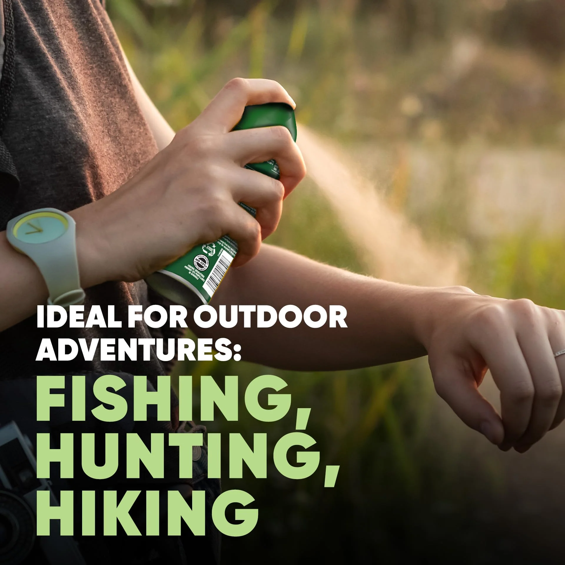 OFF! Deep Woods Insect Repellent Aerosol, Dry, Non-Greasy Formula, Bug Spray with Long Lasting Protection from Mosquitoes, 4 Oz, 4 Count - Image 11