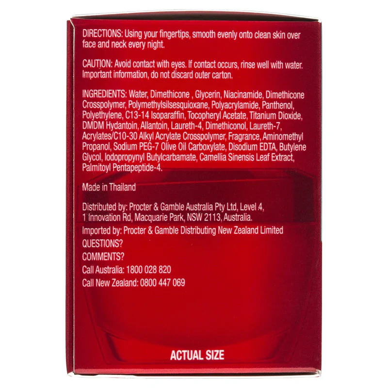 Olay Regenerist Revitalising Night Face Cream Moisturiser, 50g - Image 4