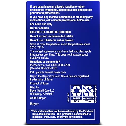 One A Day Age Factor Cell Defense-Cell Health Supplement to Support Healthy Aging Journey, Cell Health Support for Adults, with Olive Polyphenols, Resveratrol, Vitamin B3 (Niacinamide), 30 Softgels - Image 2