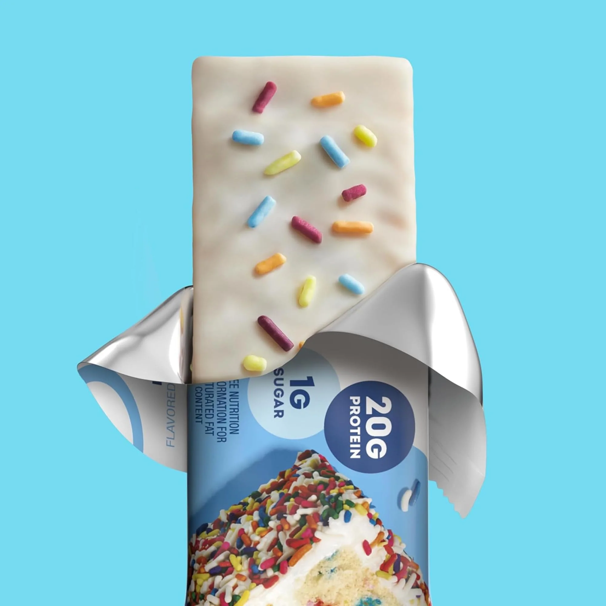 ONE Protein Bars, Birthday Cake, Gluten Free with 20g Protein and 1g Sugar, Pantry Staples, 2.12 oz (12 Count) - Image 5