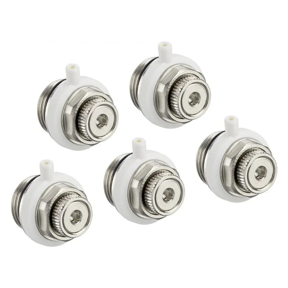 Oniissy 1/2 for BSP Automatic Air Vent Auto Cut-Off Self Bleeding Radiator Valve 5pcs - Image 4