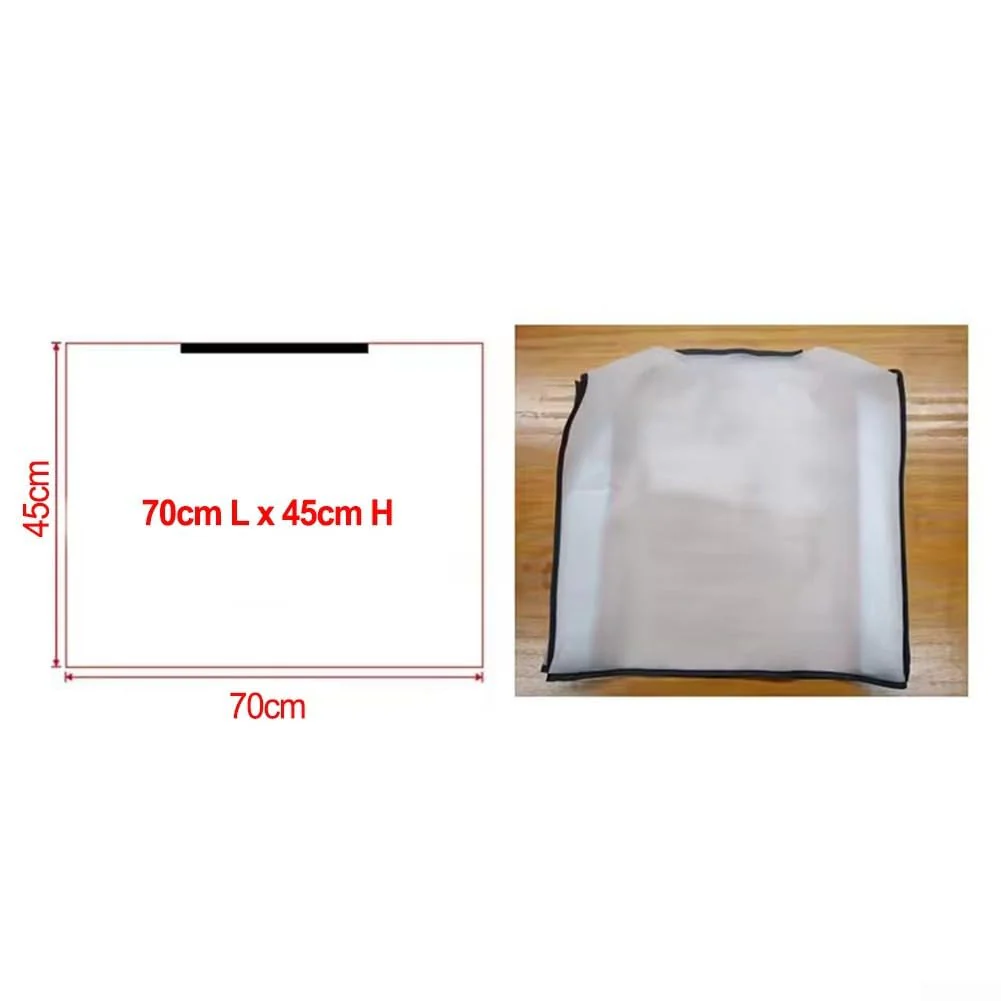 Oniissy Purse Poncho-Handbag Raincoat Poncho-Handbag Waterproof EVA Rain Protector,Lightweight Purse Rain Cover For Tote Bags Camping Travel Trip(Rectangular) - Image 5