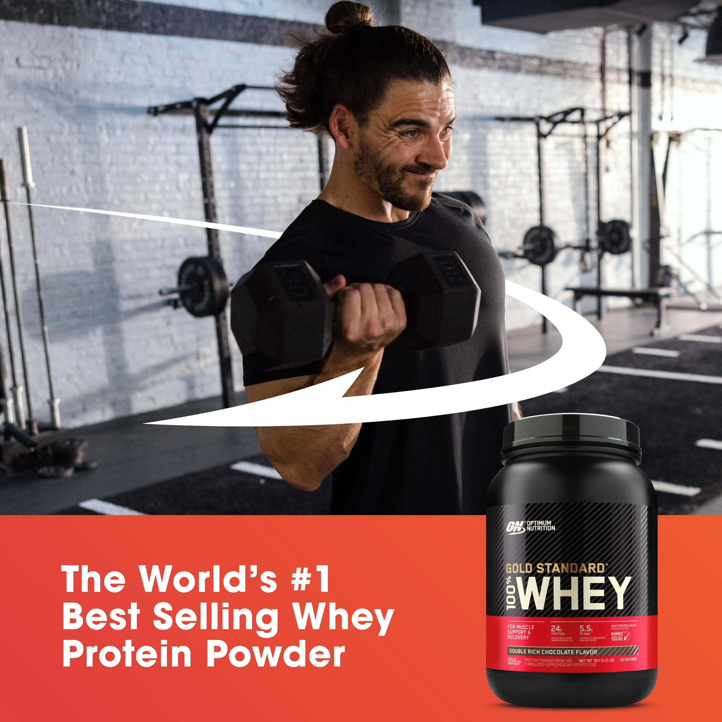 Optimum Nutrition Gold Standard 100% Whey Protein Powder, Coffee, 5 Pound (Packaging May Vary) - Image 10