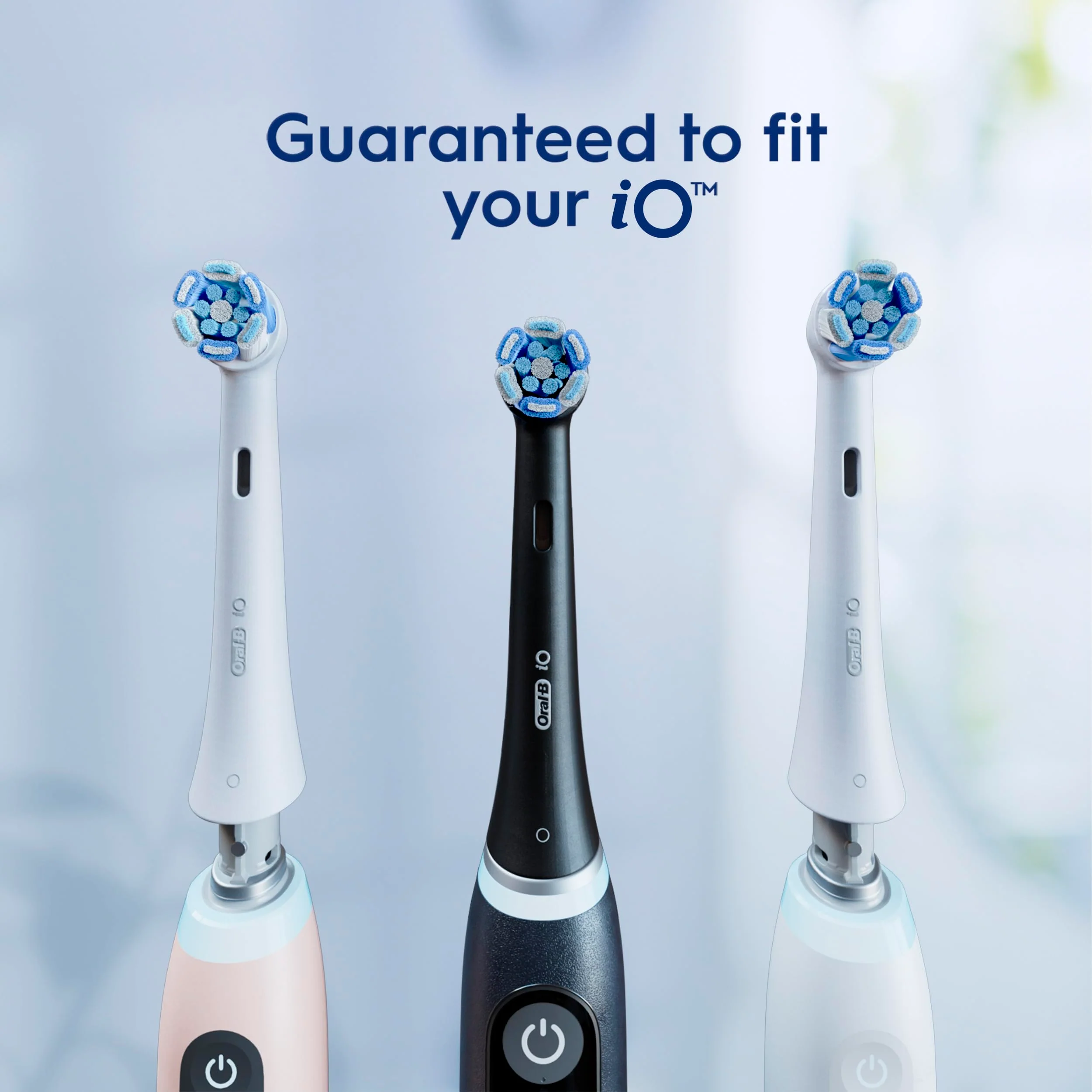 Oral-B iO Series Ultimate Clean Electric Toothbrush Replacement Brush Heads for an Oral-B Electric Toothbrush, 2 count, Black - Image 2