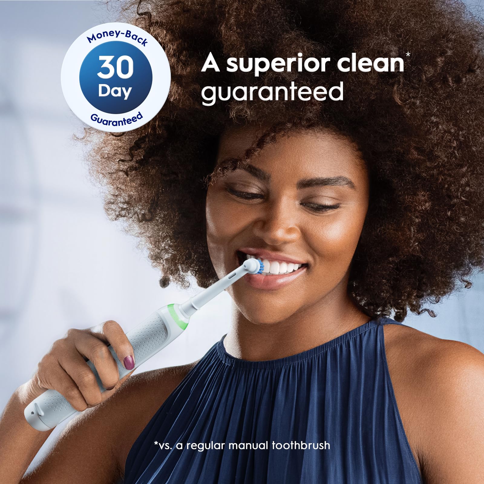 Oral-B Sensitive Gum Care Electric Toothbrush Replacement Brush Heads Refill, 3 Count - Image 2