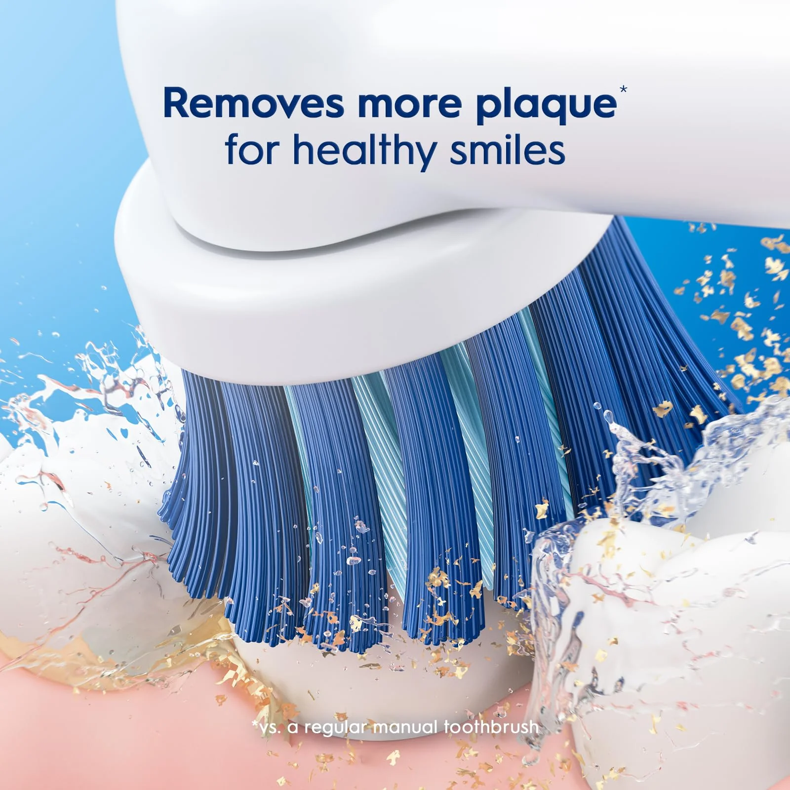 Oral-B Sensitive Gum Care Electric Toothbrush Replacement Brush Heads Refill, 3 Count - Image 4