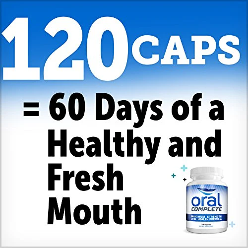 Oral Complete, Dental Probiotics, Bad Breath Treatment Halitosis Tonsil Stone Removal, 120 capsules - Image 6
