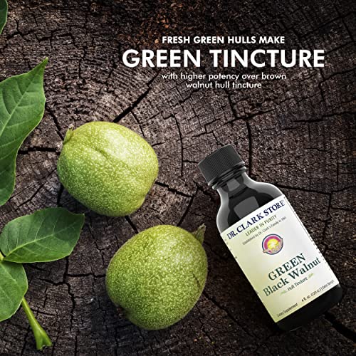 Original Green Black Walnut Hull Tincture (Extra Strength) by Dr. Hulda Clark, 4 oz - Image 2
