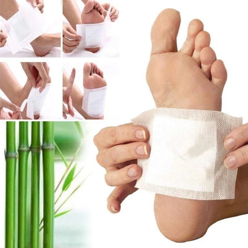 Original Kinoki Detox Foot Pads - Vital Plaster for Feet - Economy Pack of 5 = 50 - Image 2