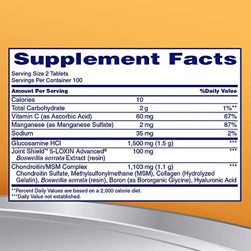 Osteo Bi-Flex Triple Strength, 200 Tablets - Image 2