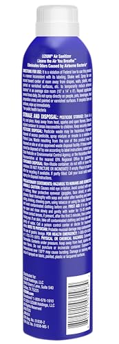 Ozium 8 Oz. Air Sanitizer & Odor Eliminator for Homes, Cars, Offices and More, Vanilla Scent, Pack of 6 - Image 8