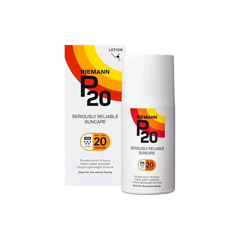 P20 - Riemann Sun Protection Lotion SPF 20 200 ml - Image 2
