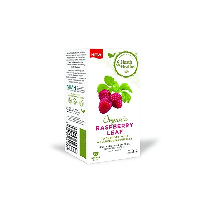 (Pack Of 10) - Raspberry Leaf Tea | HEATH & HEATHER - Image 2