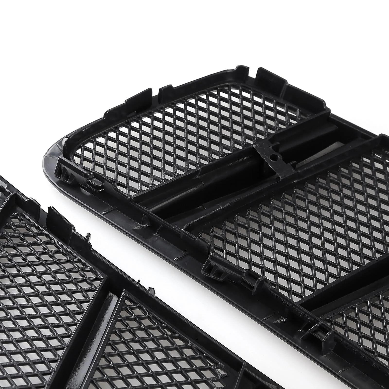 Pair Front Left & Right Hood Vent Air Grille Cover fits for Merce*des Benz W166 GL350 GL450 GL550 GL63 AMG 2013-2016 ML350 ML550 ML63 2012-2015 Hood Air Vent Grille Replaces 1668800105 1668800205 - Image 3
