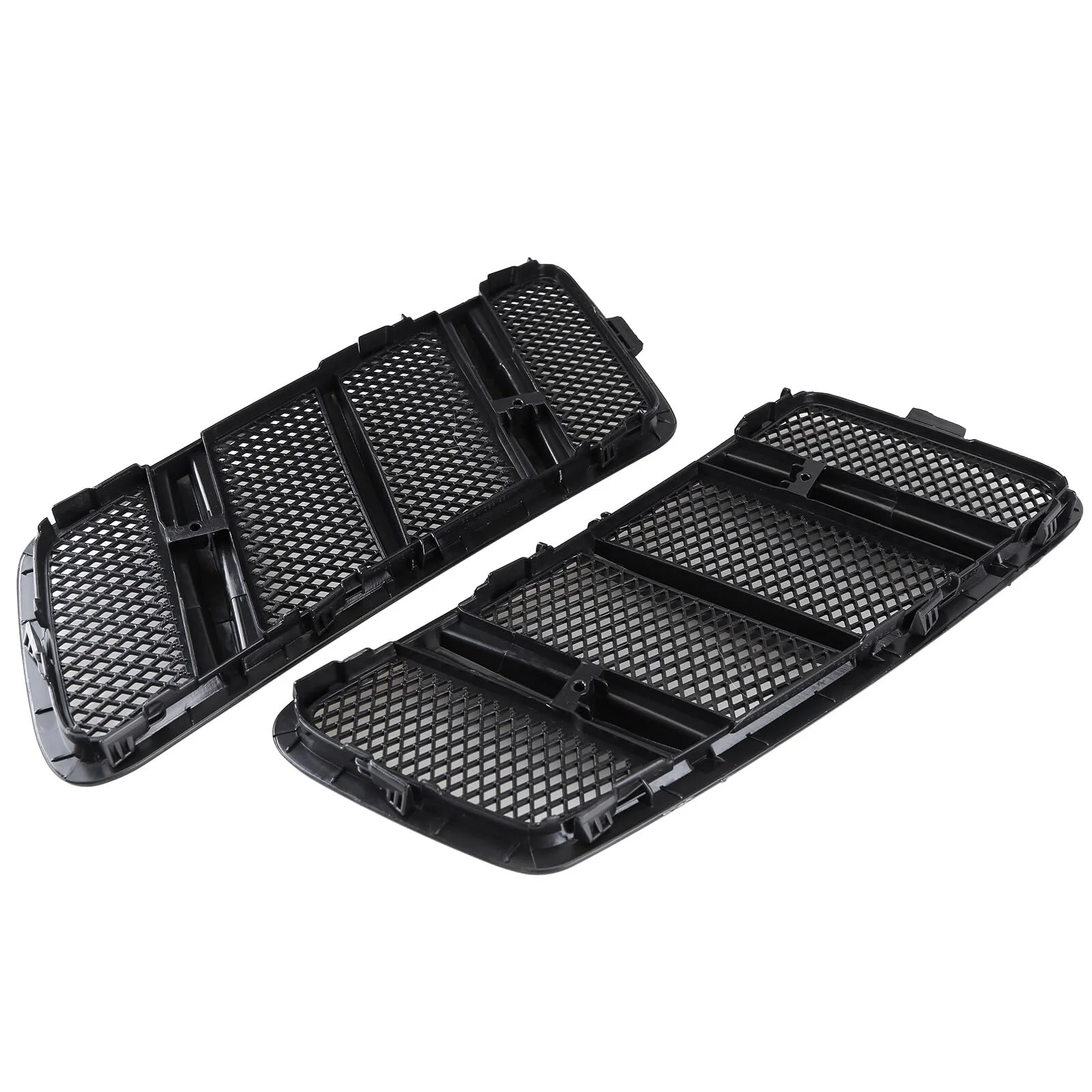 Pair Front Left & Right Hood Vent Air Grille Cover fits for Merce*des Benz W166 GL350 GL450 GL550 GL63 AMG 2013-2016 ML350 ML550 ML63 2012-2015 Hood Air Vent Grille Replaces 1668800105 1668800205 - Image 5