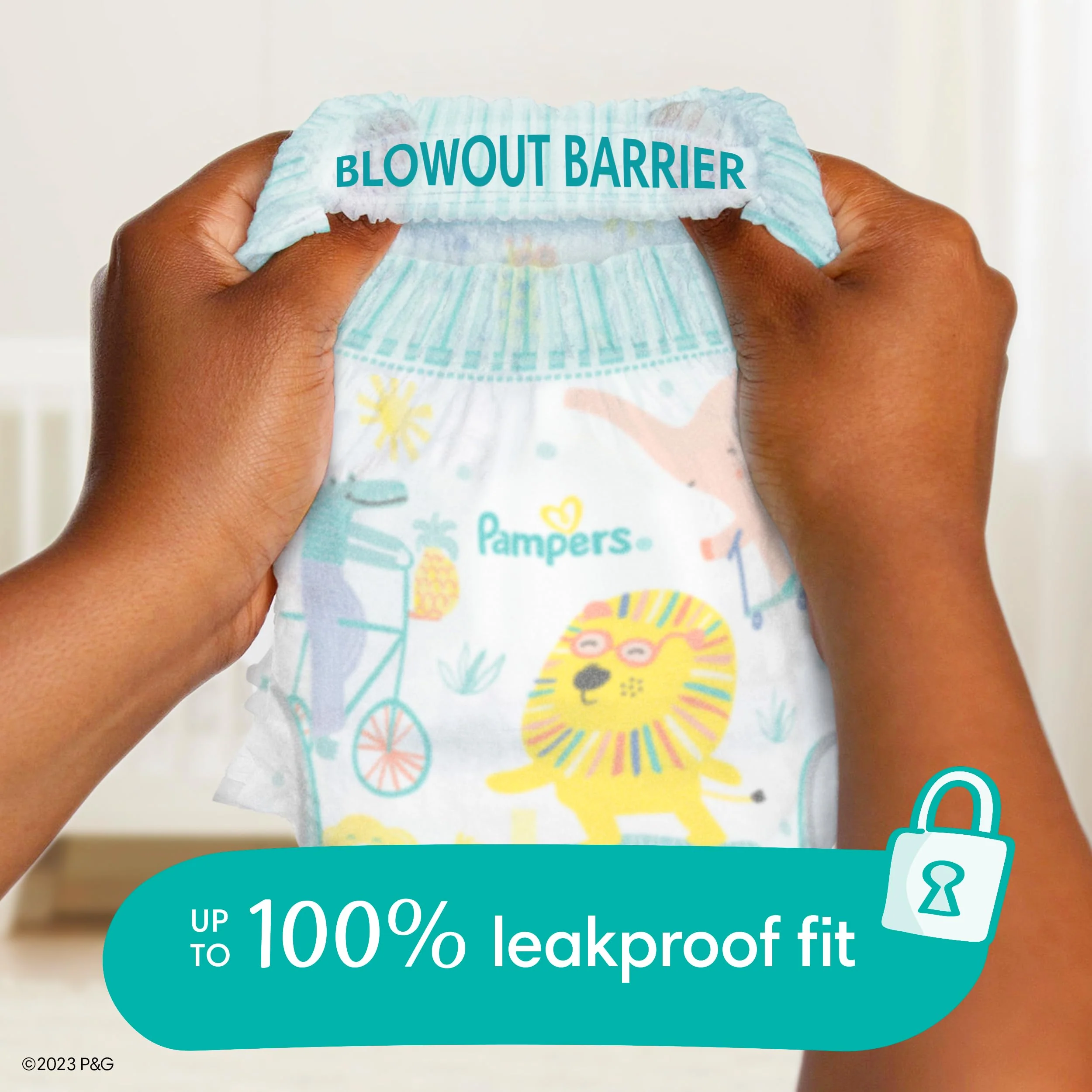 Pampers Diapers - Cruisers 360 - Size 6, 48 Count, Babyproof up to 100% Leakproof Pull-On Diaper - Image 8