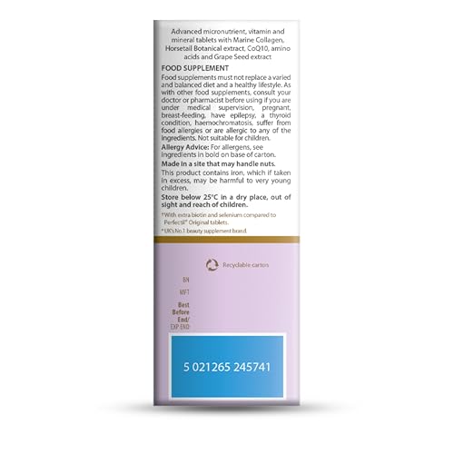 Perfectil Vitabiotics Multivitamin | Hair Growth and Thickening Formula | Supports Thicker, Healthy Hair | Vitamin D, E, Collagen, Biotin, and More - Image 3