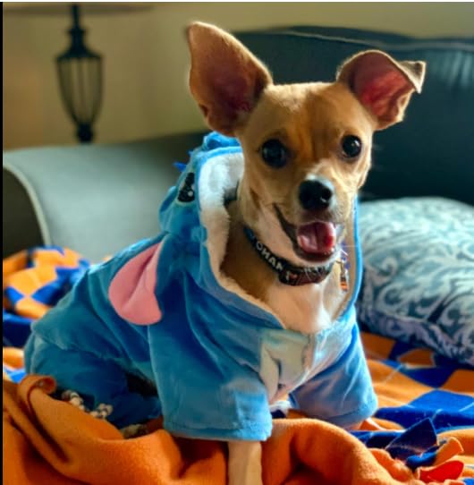 Pet Costume Dog Hoodies Pet Xmas Pajamas Outfit, Pet Coat for Small Medium Large Dogs Cats Winter Cartoon Coat for Party Halloween Christmas - Image 3