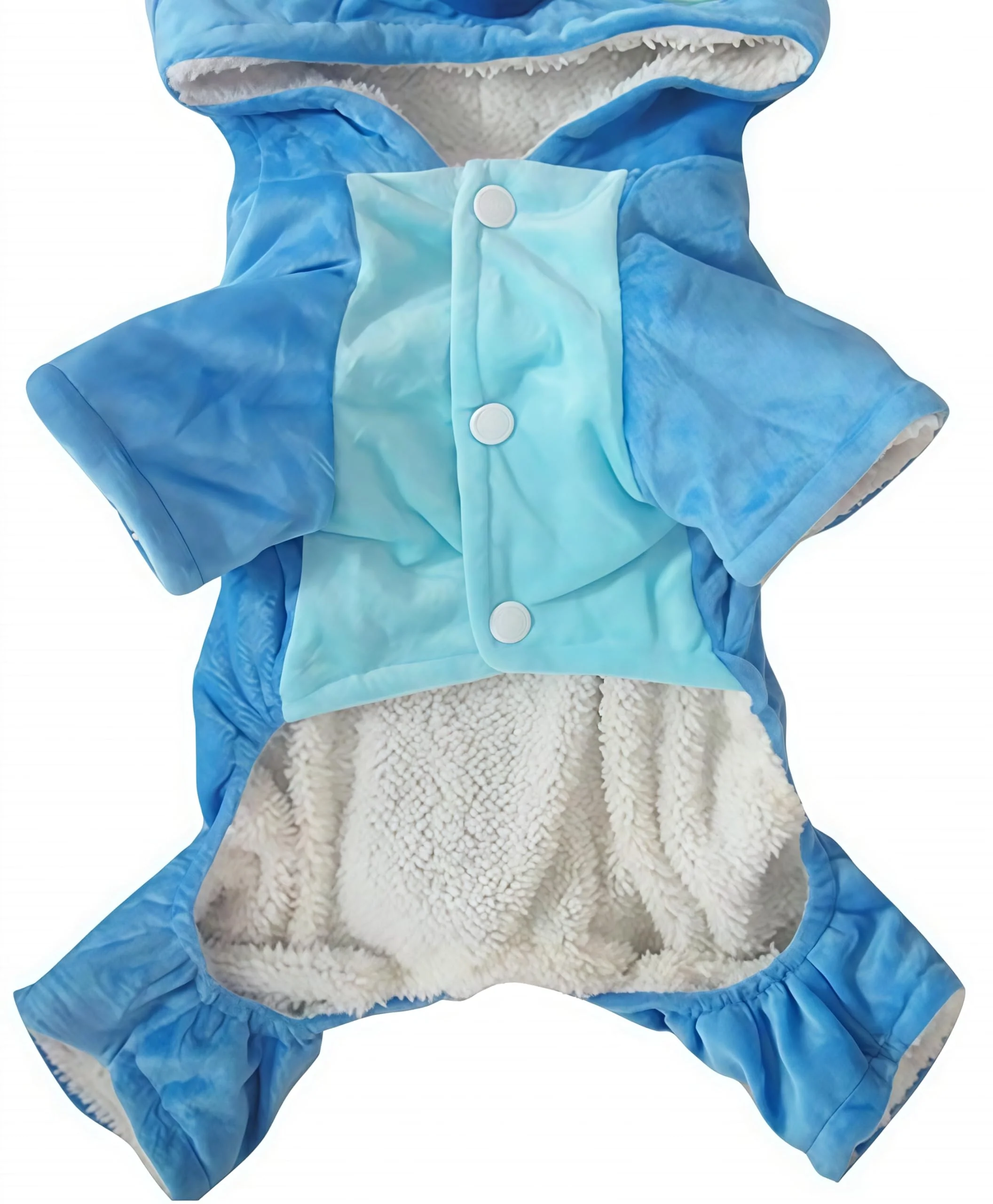 Pet Costume Dog Hoodies Pet Xmas Pajamas Outfit, Pet Coat for Small Medium Large Dogs Cats Winter Cartoon Coat for Party Halloween Christmas - Image 5