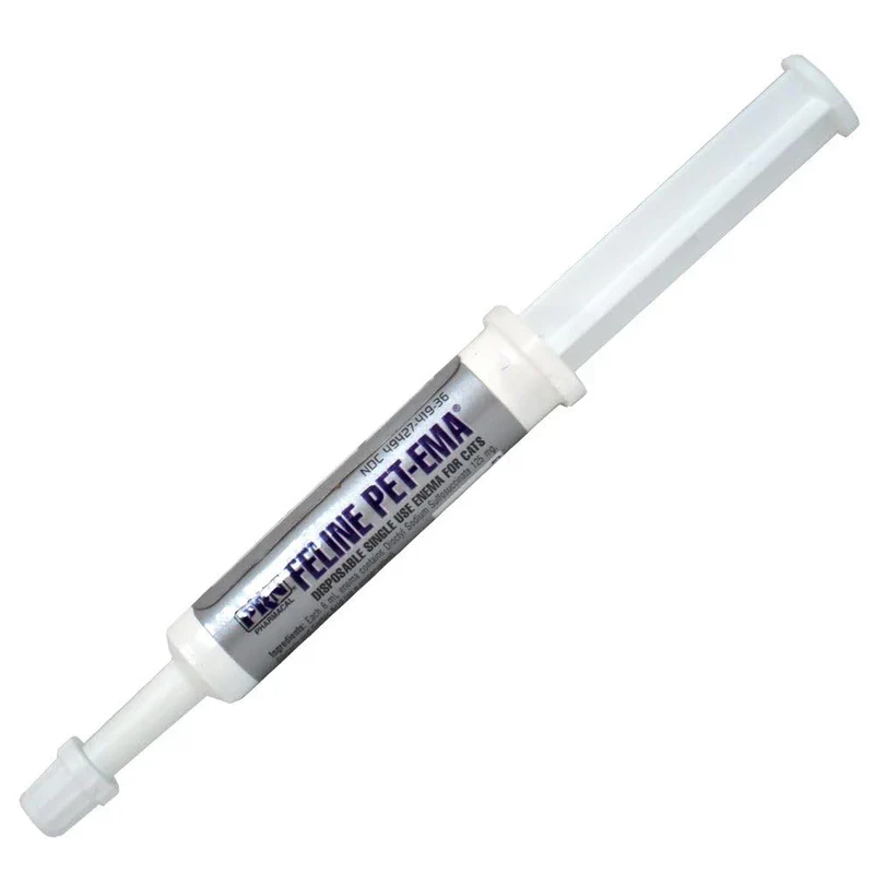 Pet-Ema Feline (6 mL) (3 Pack), Disposable Enema for Rectal Use in Cats by PRN Pharmacal Inc - Image 4