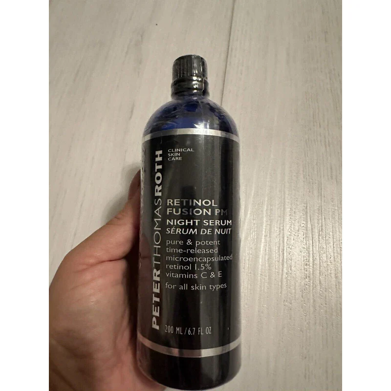 PETER THOMAS ROTH RETINOL FUSION PM NIGHT SERUM 6.7 oz. MSRP $138 New Sealed