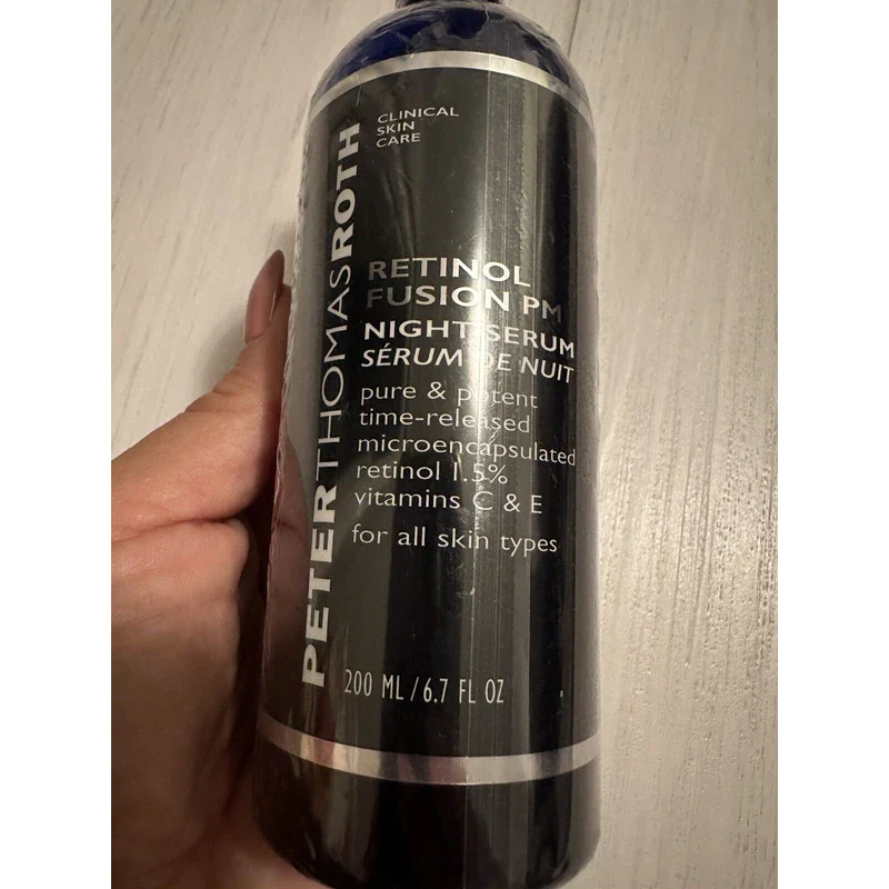 PETER THOMAS ROTH RETINOL FUSION PM NIGHT SERUM 6.7 oz. MSRP $138 New Sealed - Image 2