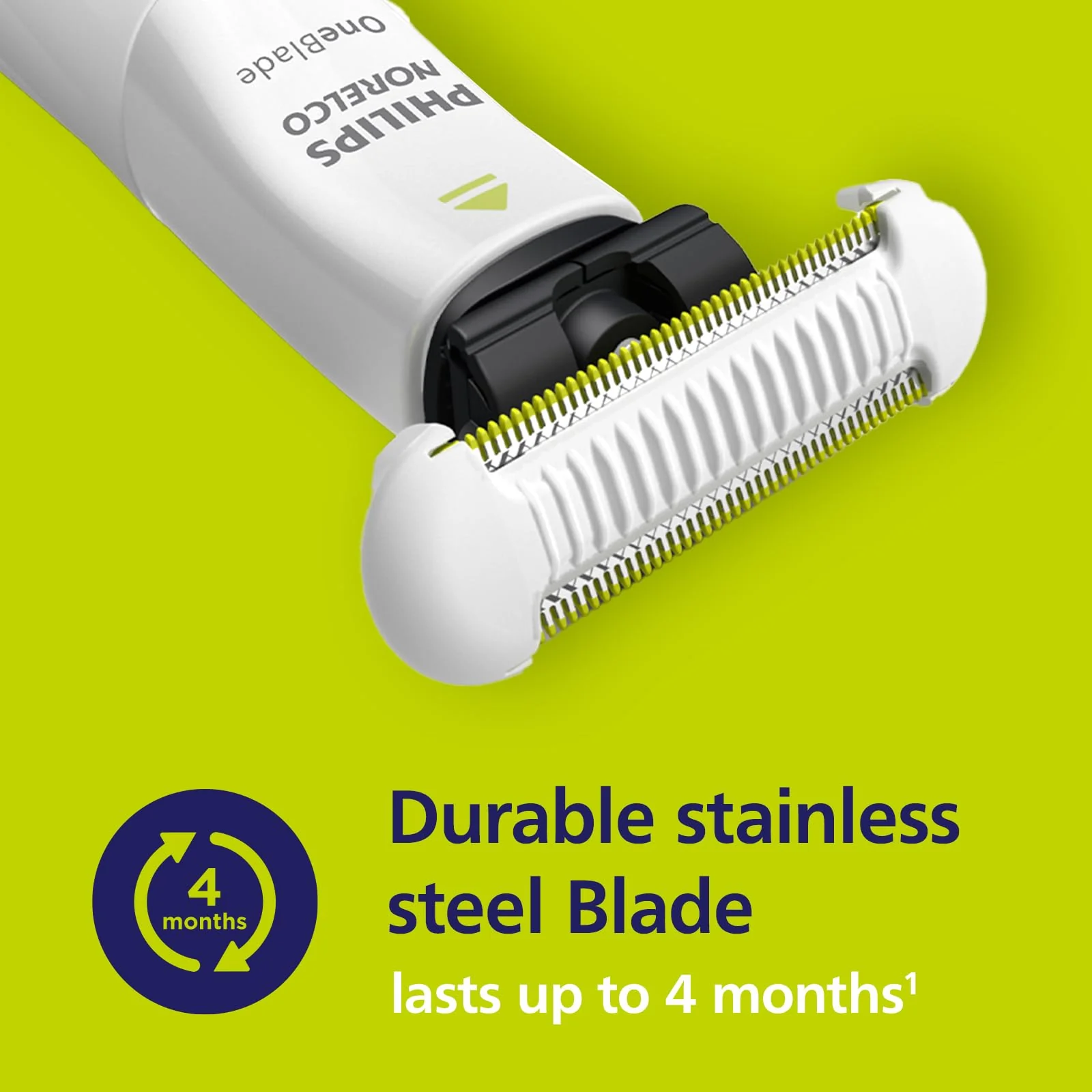 Philips Norelco OneBlade Skin Protect Replacement Blade, for OneBlade Electric Shaver and Trimmer, Durable Stainless Steel, Trim and Shave with Extra Skin Protection, 2 Count, QP229/80 - Image 7