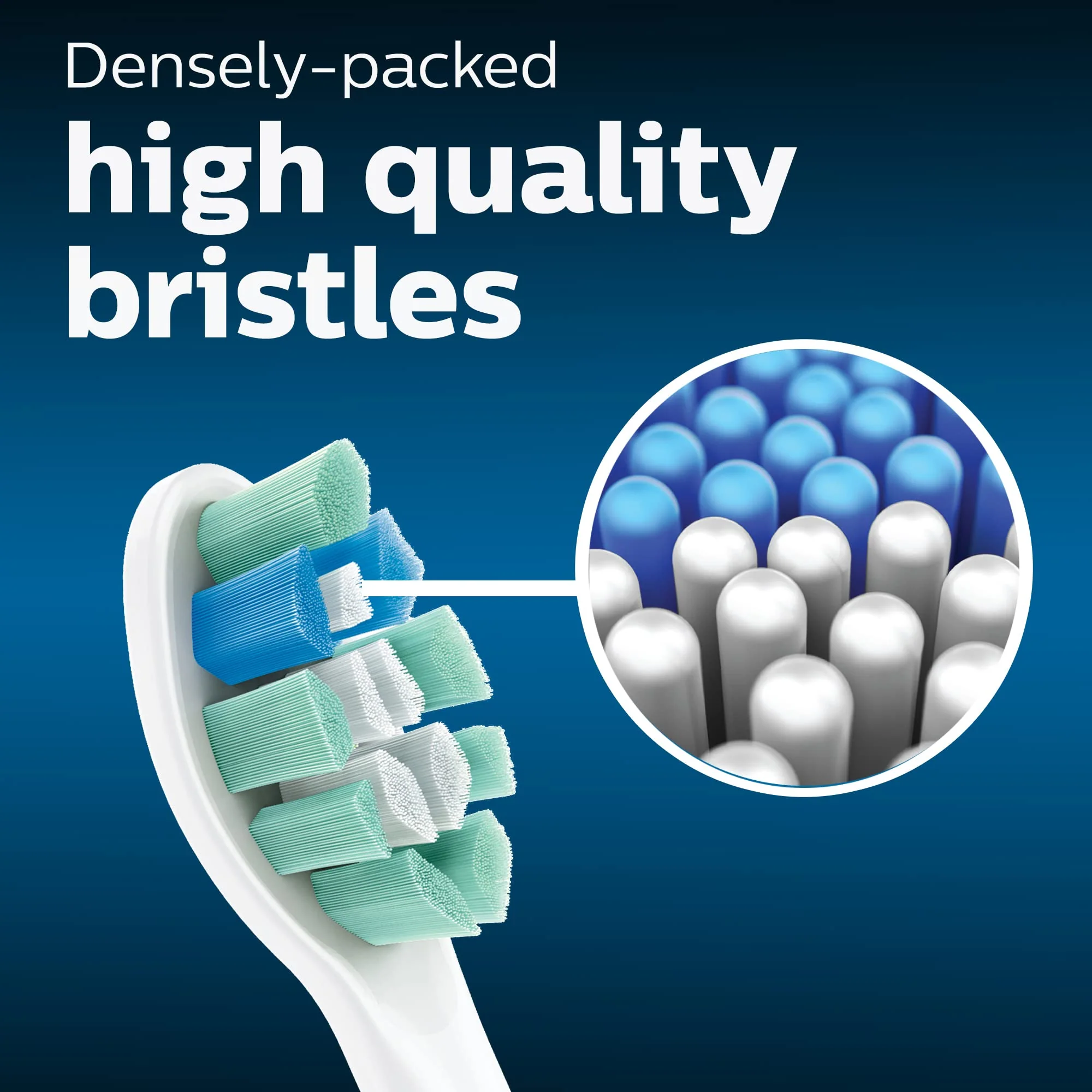 Philips Sonicare Optimal Plaque Control Replacement Toothbrush Heads, HX9024/65, BrushSync™ Technology, White 4-pk - Image 4