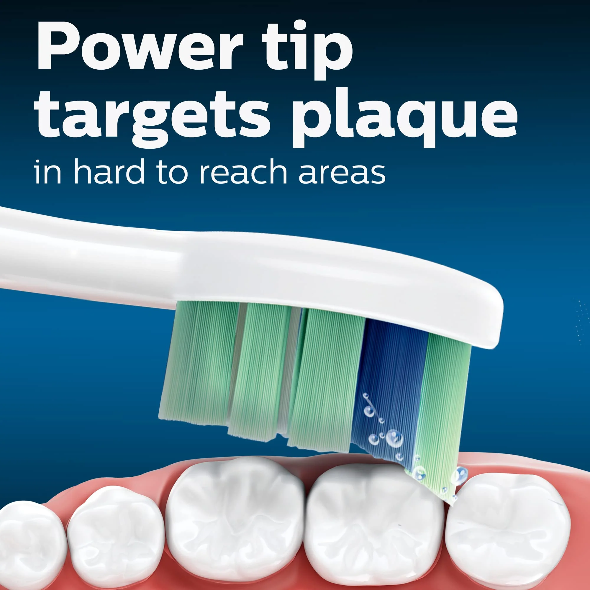 Philips Sonicare Optimal Plaque Control Replacement Toothbrush Heads, HX9024/65, BrushSync™ Technology, White 4-pk - Image 5